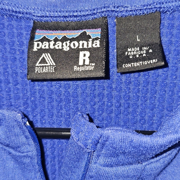 Vintage Patagonia Men's Vest Blue Size Large - Picture 2 of 3
